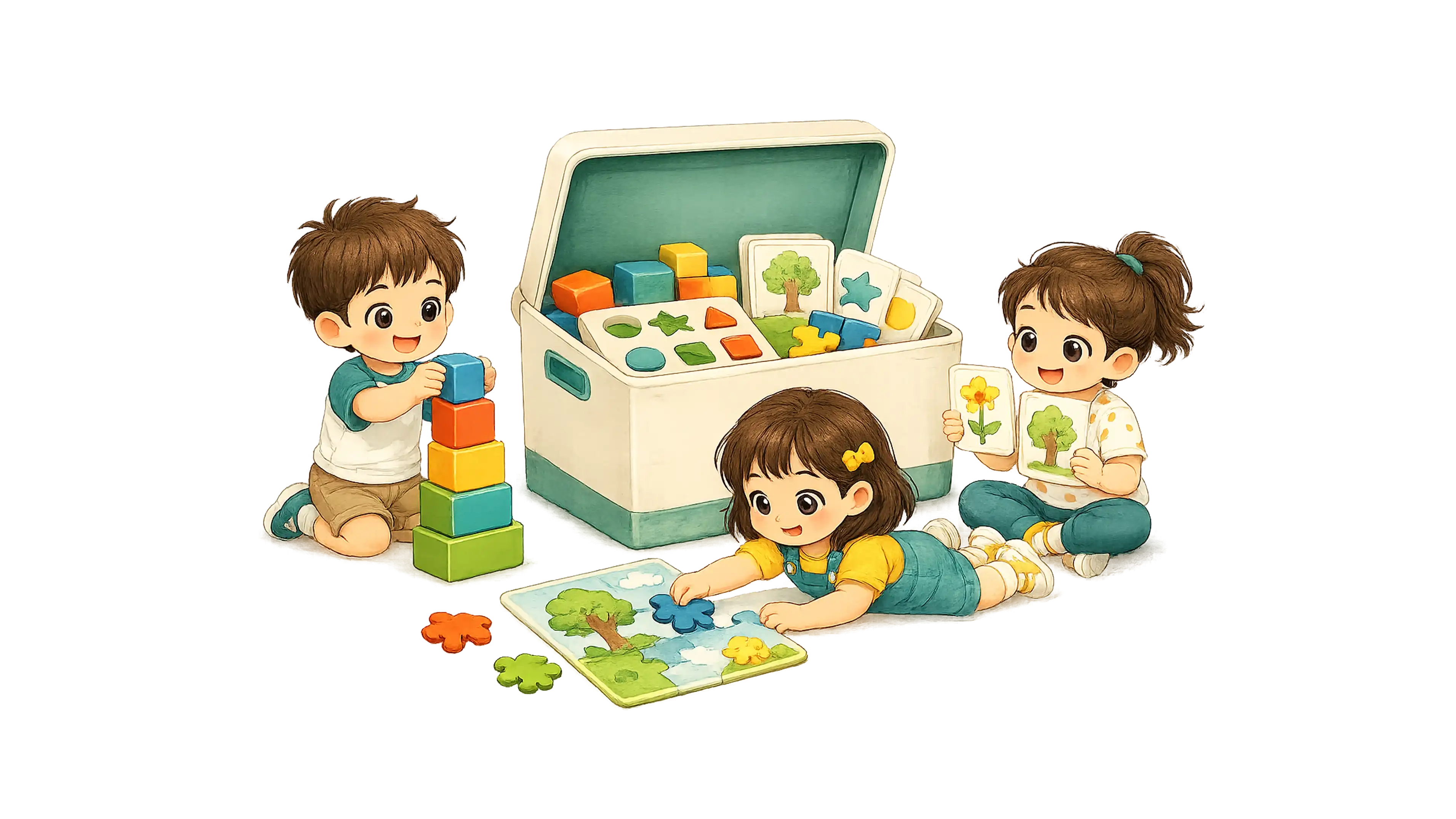 Activity kits and learning tools for preschool programs